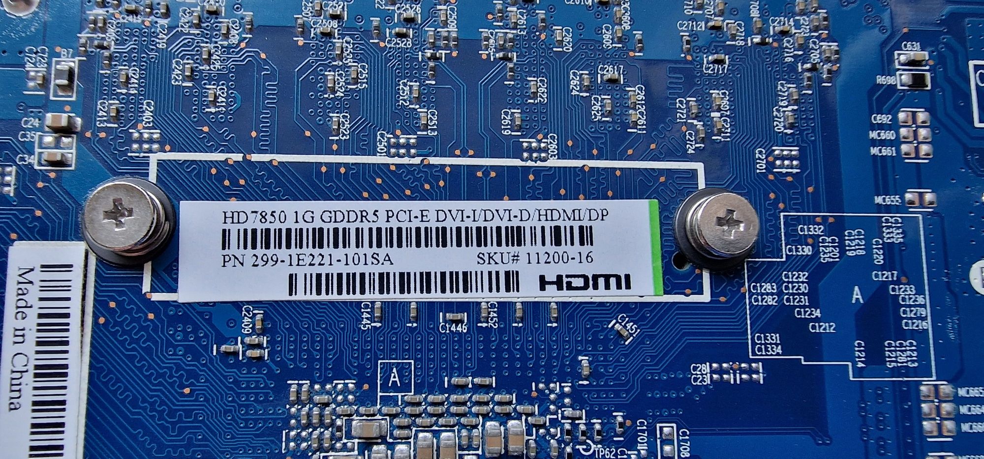 Karta graficzna Radeon HD 7850 1G