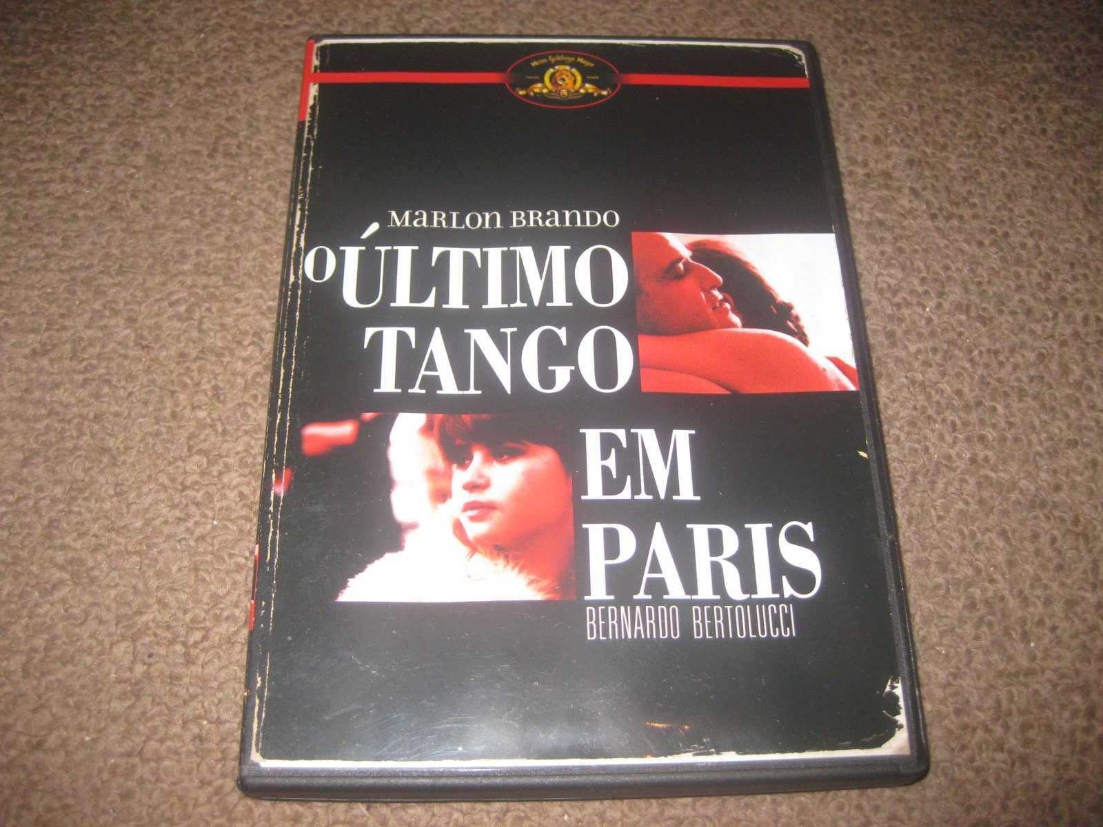 DVD "O Último Tango em Paris" com Marlon Brando