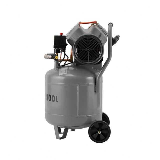 Компресор 80л, 2.2 кВт, 8 aтм, 2 циліндри. INTERTOOL PT-0018.