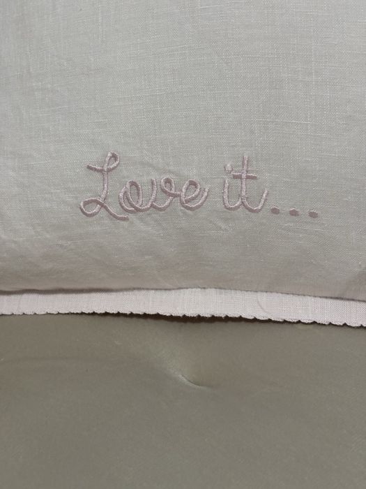 Piekne poszewki 2szt Riviera Maison Len shabby chic prowansalski