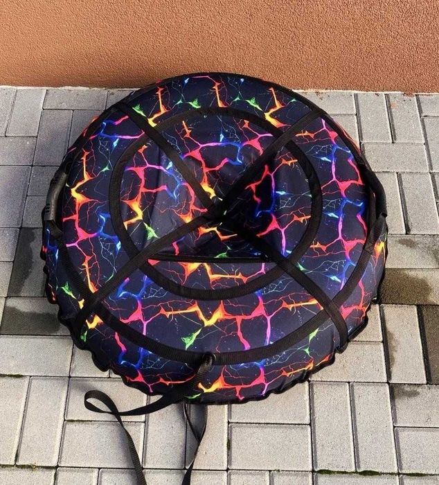 Тюбінг тюбинг 100 120 таблетка плюшка ватрушка санки зимовий міцний