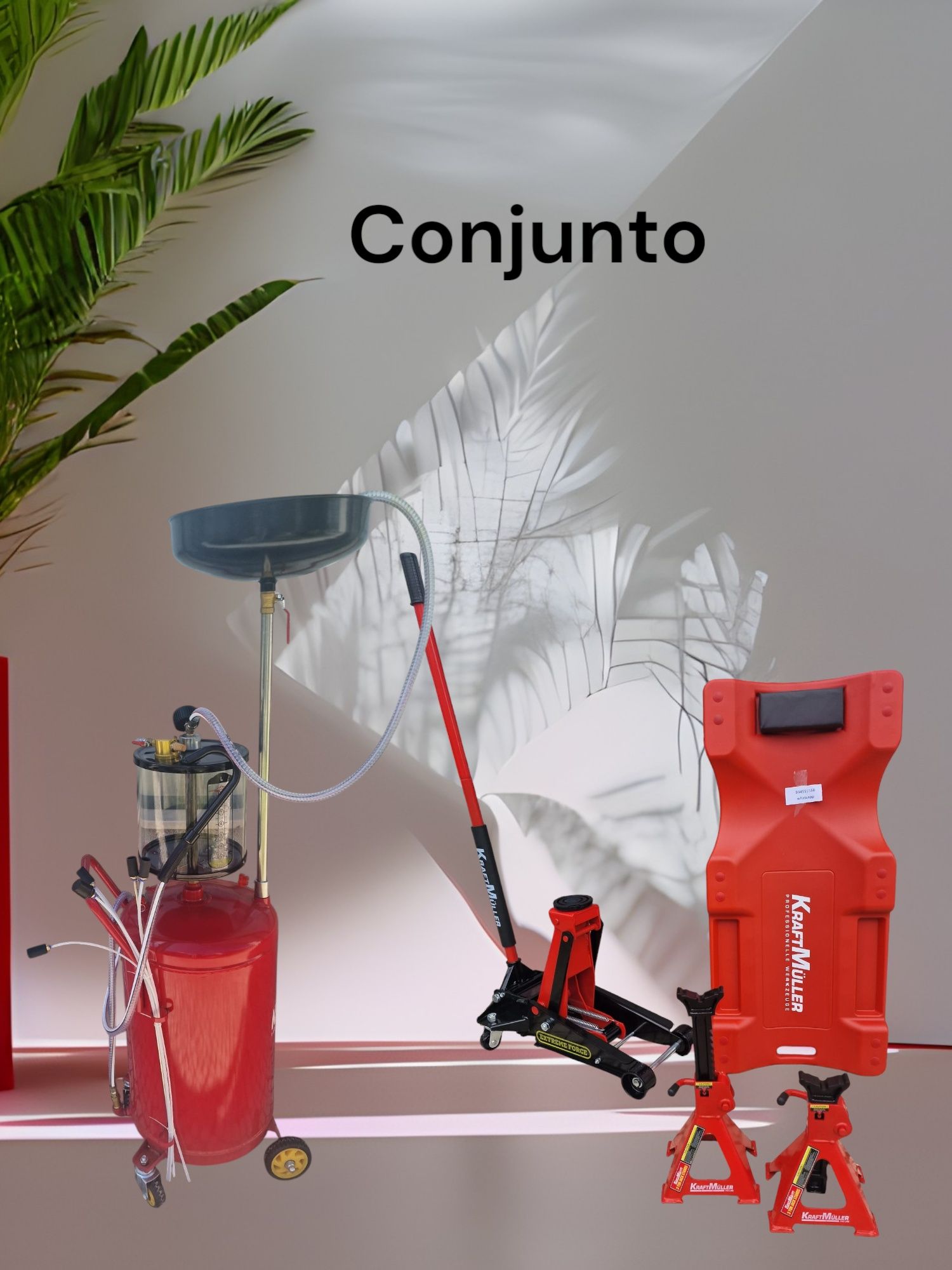Conjunto macaco hidráulico 4t preguiças 3t .......