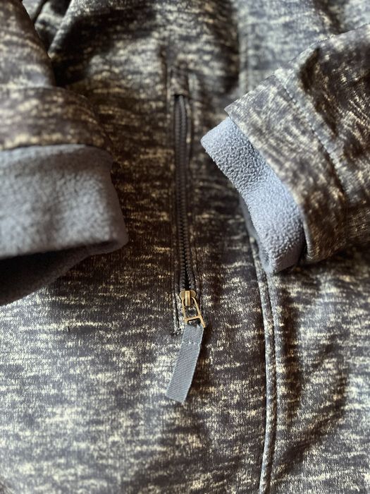 Куртка Ветровка на флисе Батал ПОГ 68 см