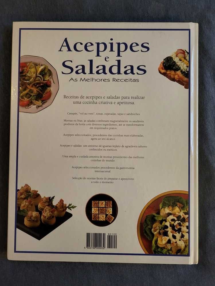 Livro Acepipes e Saladas
