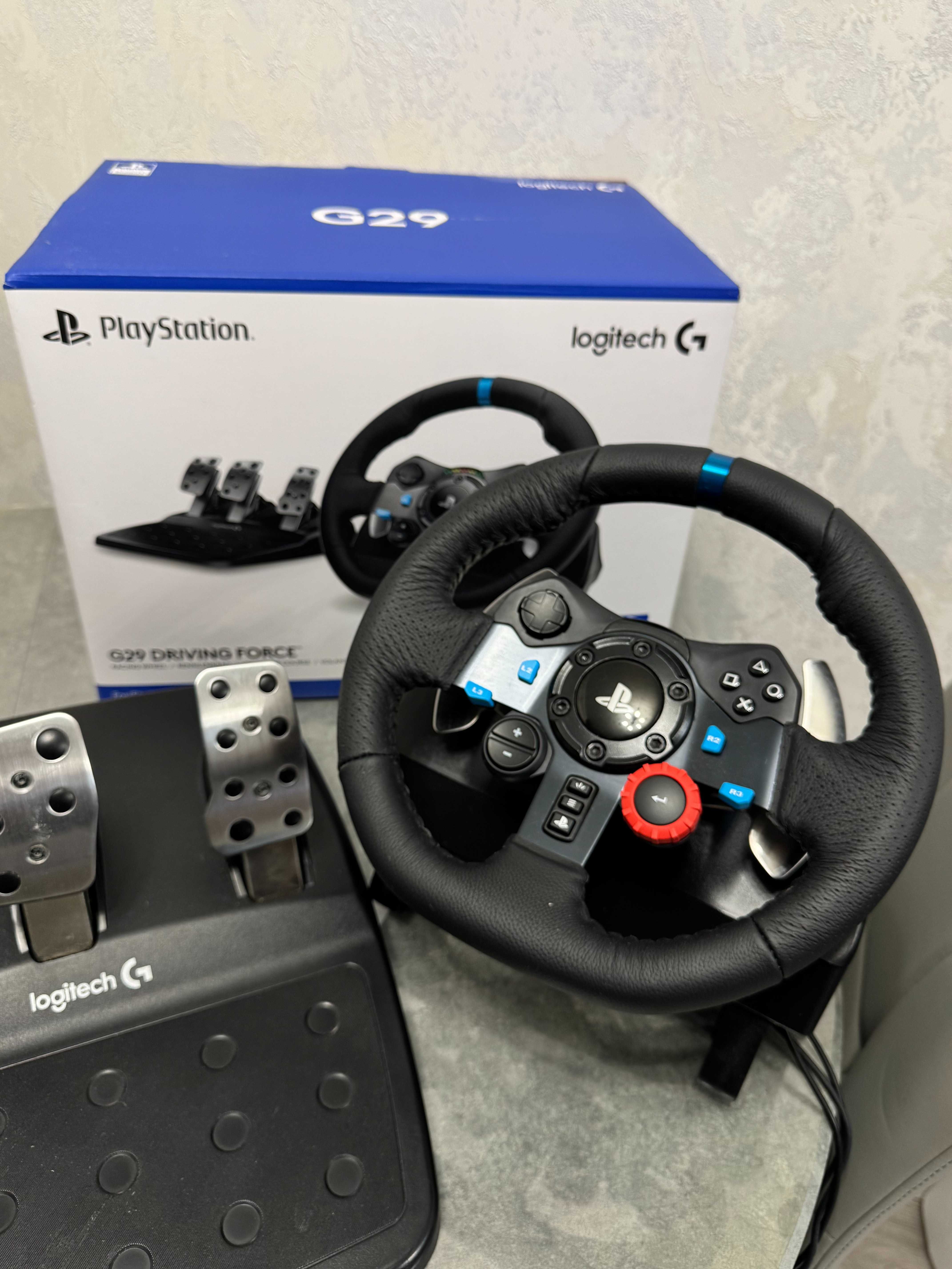 Руль Logitech G29 ГАРАНТИЯ ДО 2026 года.
