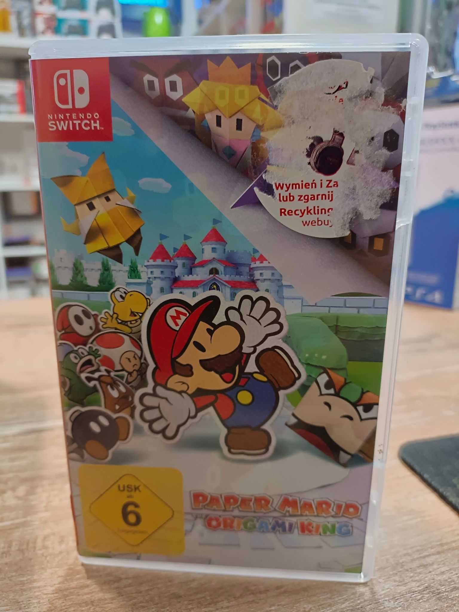Paper Mario Origami King Nintendo Switch Sklep Wysyłka Wymiana