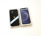 iPhone 12 64GB - Czarny - Komplet - Gwarancja
