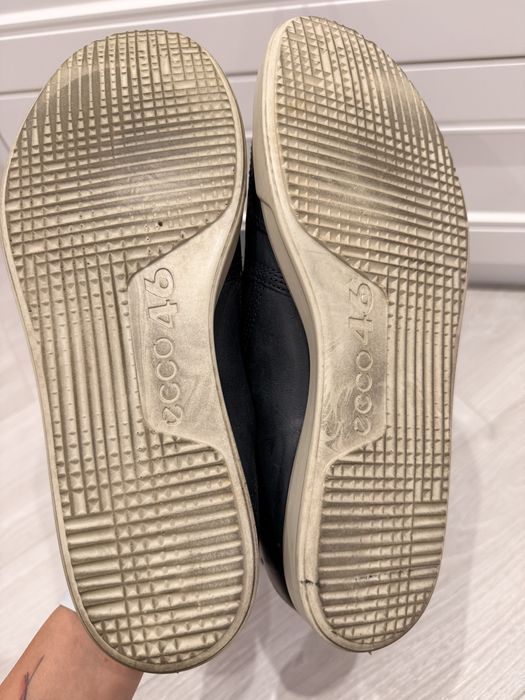 Напівчеревики туфлі лофери ECCO шкіра р.46