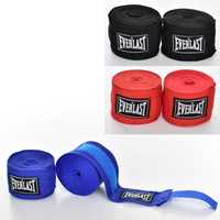 Бинти боксерські (2шт) бавовна EVERLAST (5м)