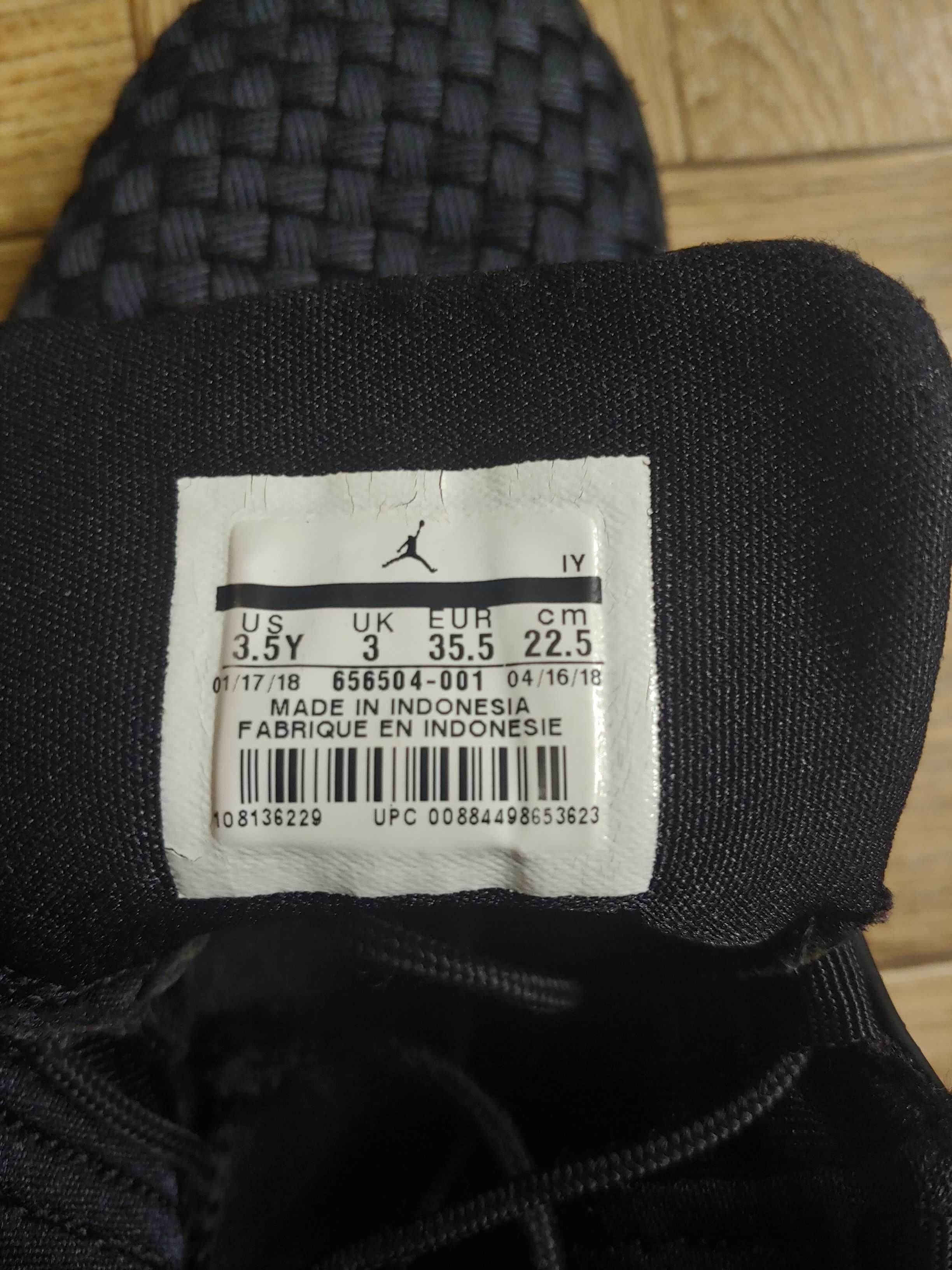 Buty dziecięce Jordan Future Triple Black