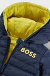 Lekka kurtka puchowa dziecięca PUCH NATURALNY wiosenna r. 86 Hugo Boss
