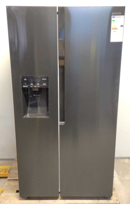 Lodówka Side By Side GORENJE NRR9185ESBXL Kostkarka 566L OUTLET 15JG19