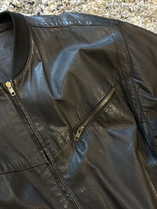 Бомбер шкіряний куртка ма1 бомбер кожанка косуха ма2 vetments balen