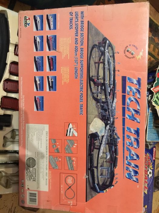 Pista de comboio tech train - 1980 embalado