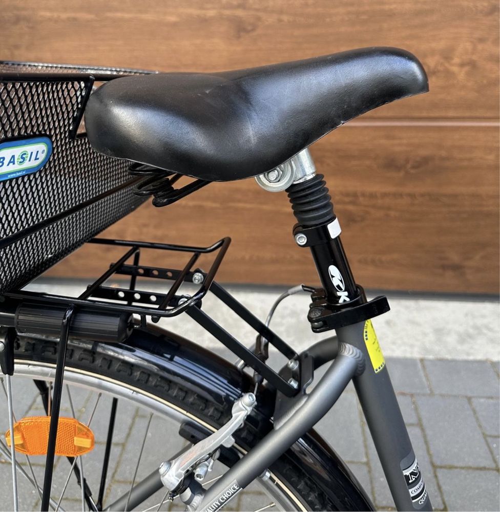 Niemiecki zadbany rower damka miejski firmy NSU Comfort 28 cali opony