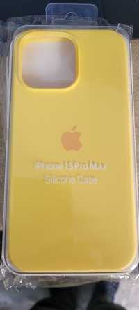 Чехол на iPhone 15 Pro max Yelow