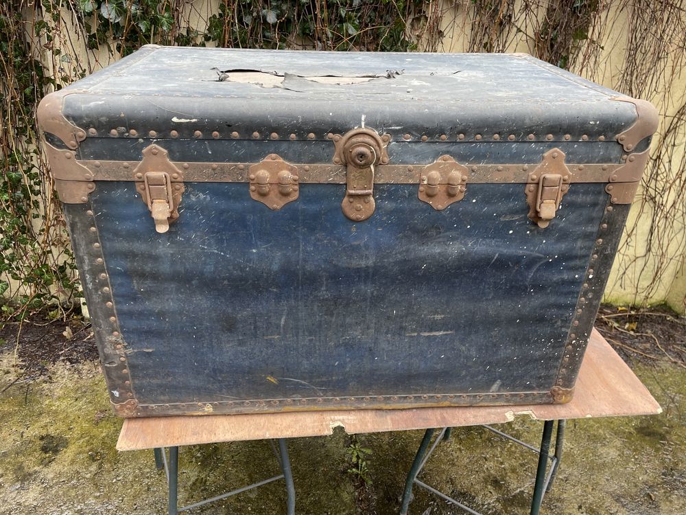 Stary kufer podróżny sprzedam