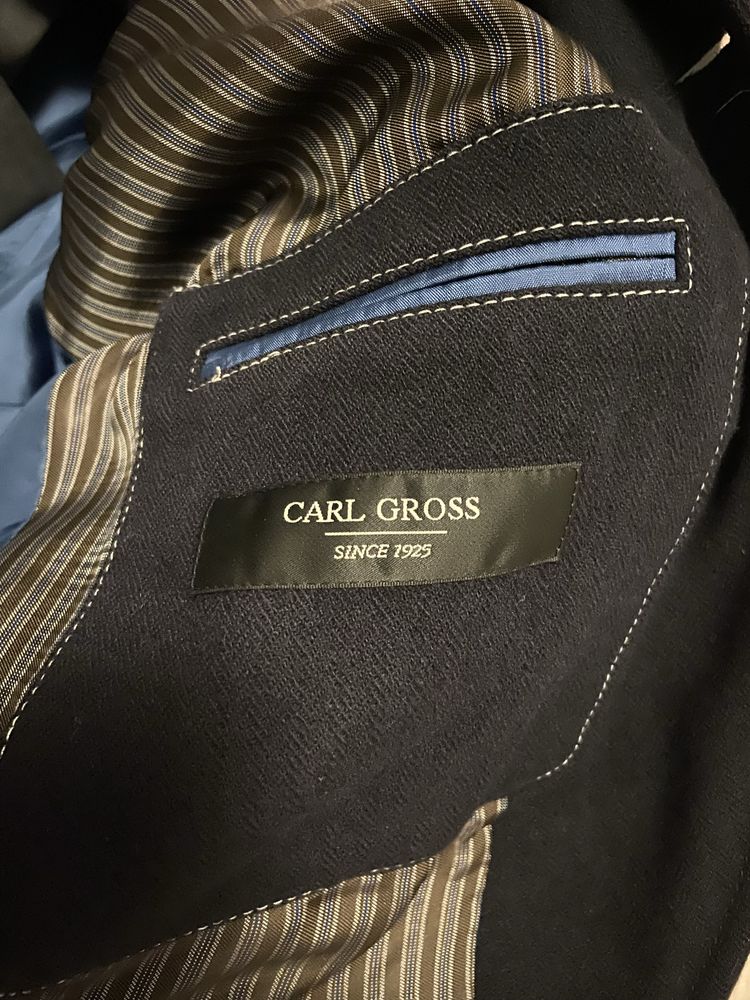 Marynarka Carl Gross 100% kaszmir rozm. 54