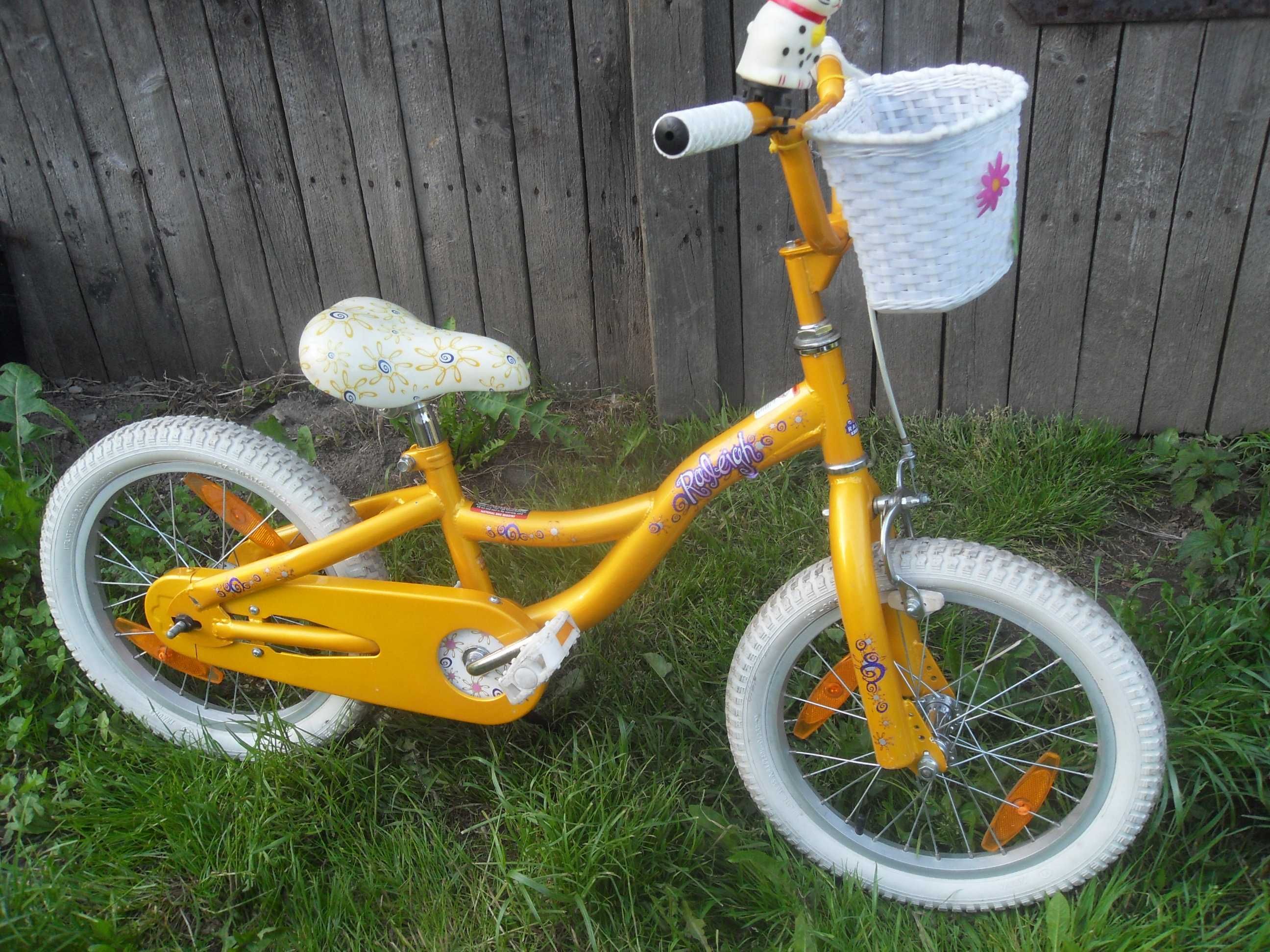RALEIGH 16" rowerek dla księżniczki Ładny Pszczółka  Polecam