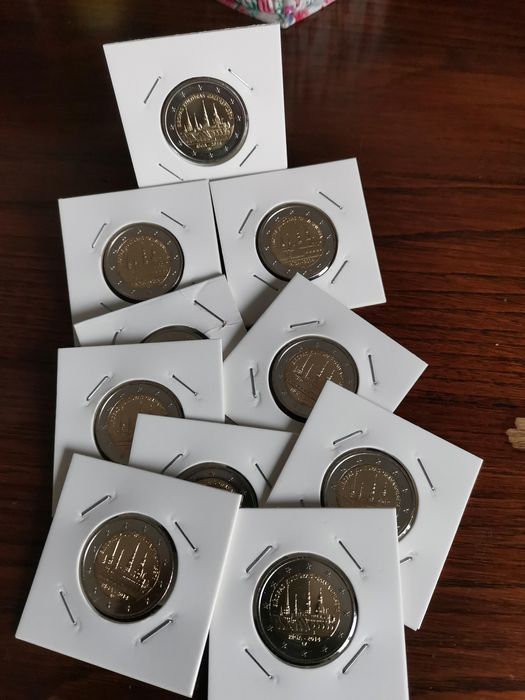 Moeda comemorativa UNC 2€ - Letônia 2014