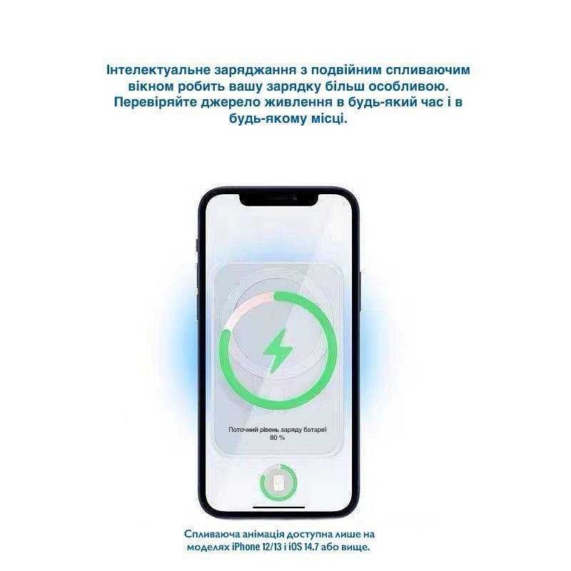 Бездротовий Павербанк MagSafe Power Bank для iPhone 10000mAh 20W