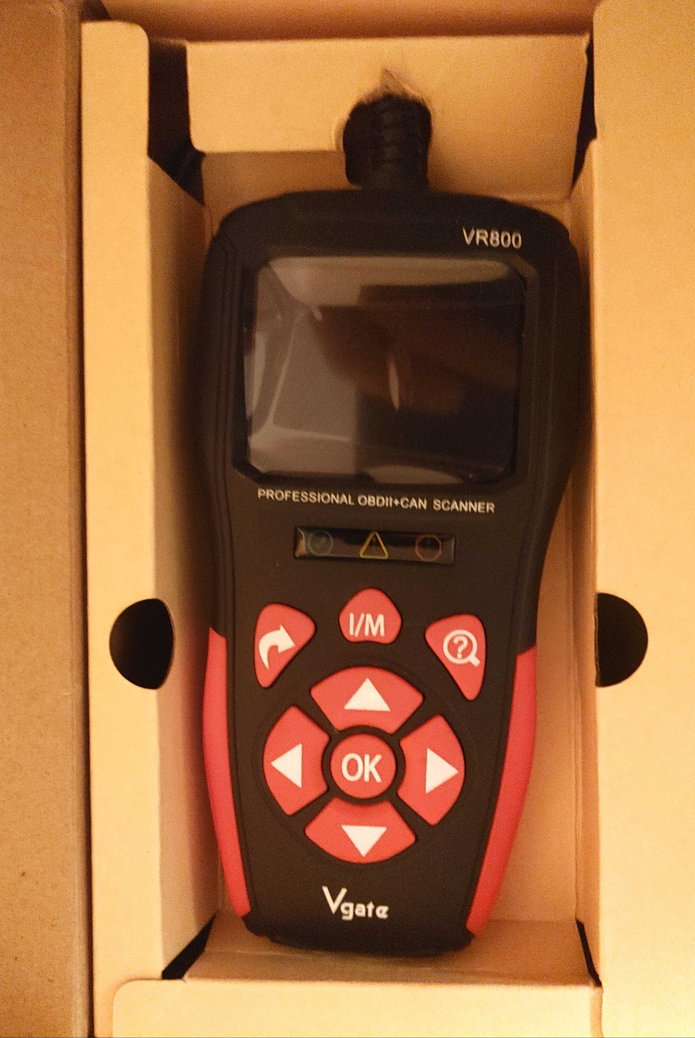Vgate VR800 samochodowy czytnik kodów błędów OBD2 skaner samochodowy