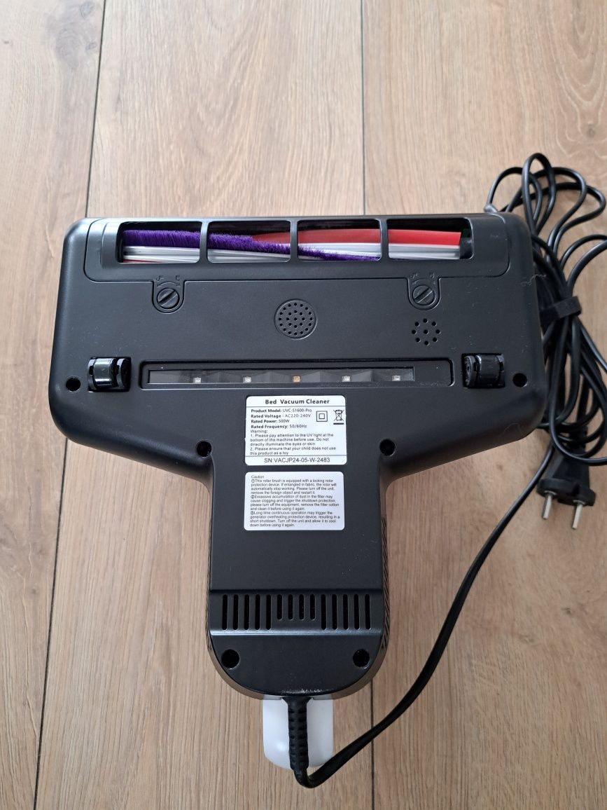 Odkurzacz do materacy UV-C JPHYLL 500W HEPA 16kPa antyroztoczowy