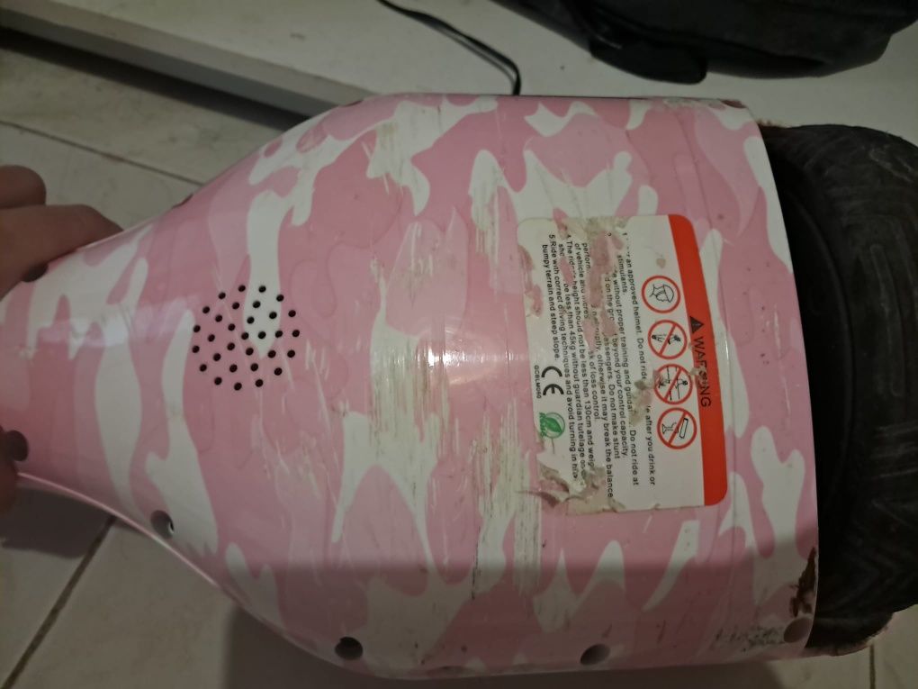 Overboar  Rosa e Branco