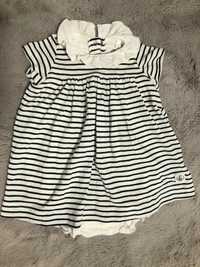 Sukienka Petit Bateau 6m/67cm