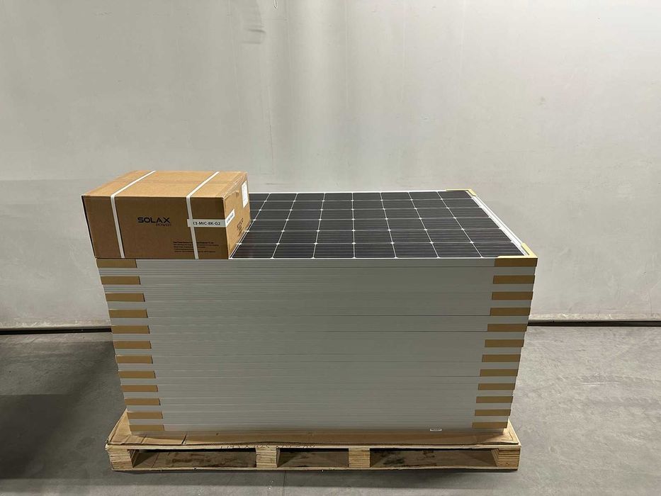 Zestaw 8,8kW panele i falownik Ja Solar Solax fotowoltaika