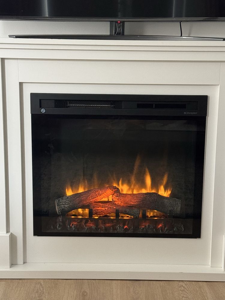 Kominek elektryczny wolnostojący Dimplex 28” biały mat