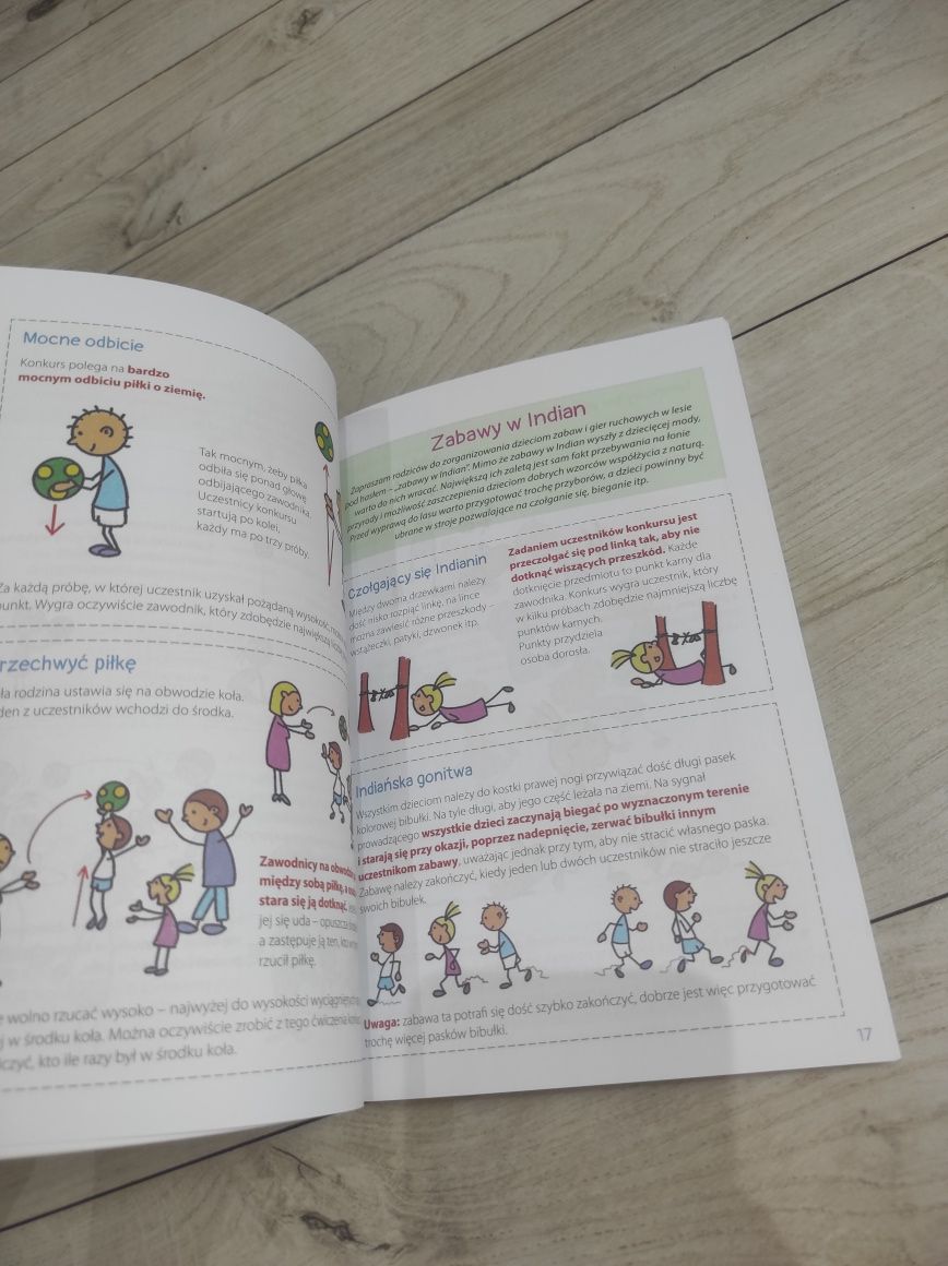 Książka Zabawy ruchowe na 4 pory roku dla przedszkolaka