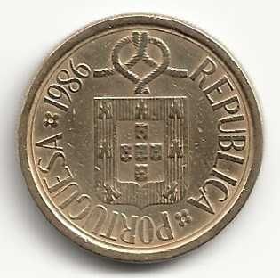 10$00 de 1986 Republica Portuguesa