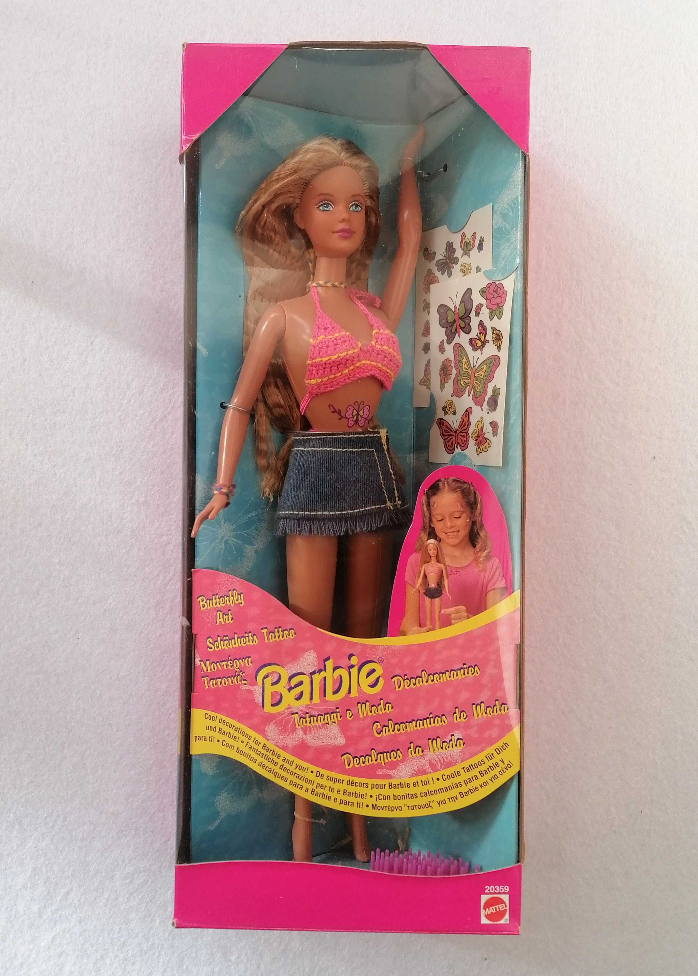 Barbie Butterfly Art ano 1998