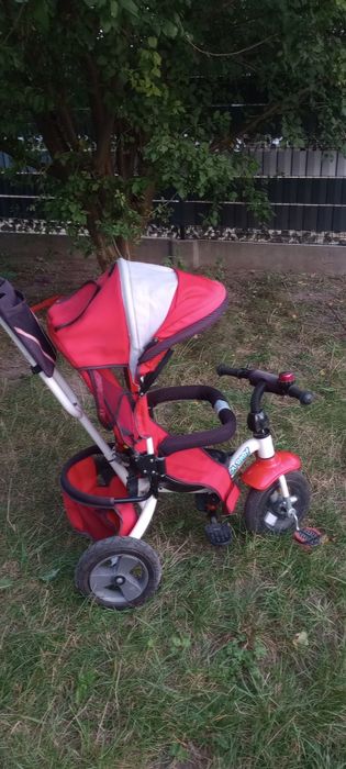 Rower trójkołowy dla dziecka rowerek pompowane koła