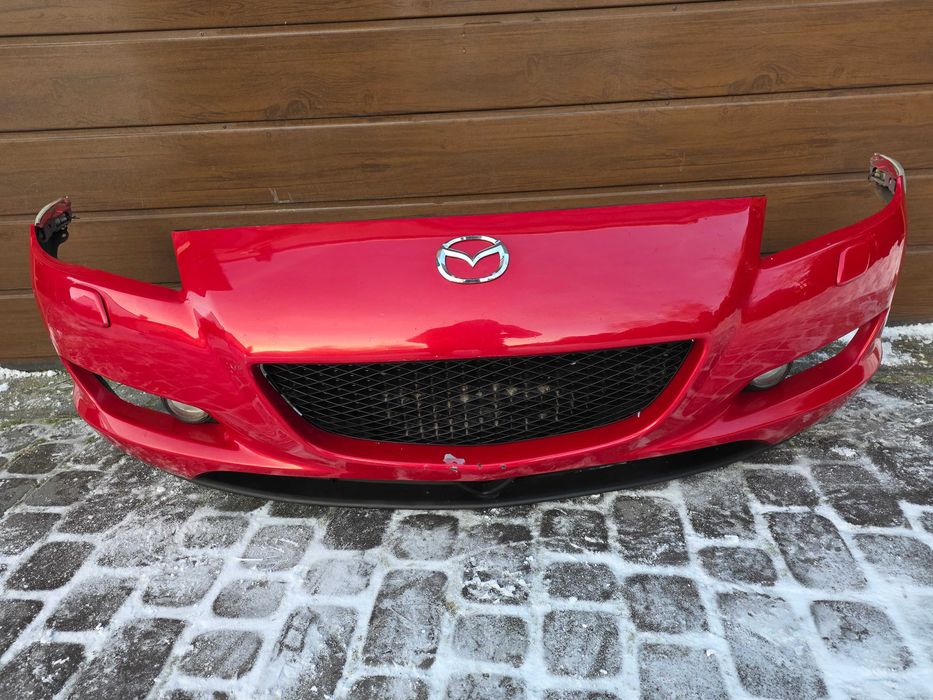 Zderzak przód przedni Mazda RX-8 RX8 spryskiwacze xenon ksenon 27A
