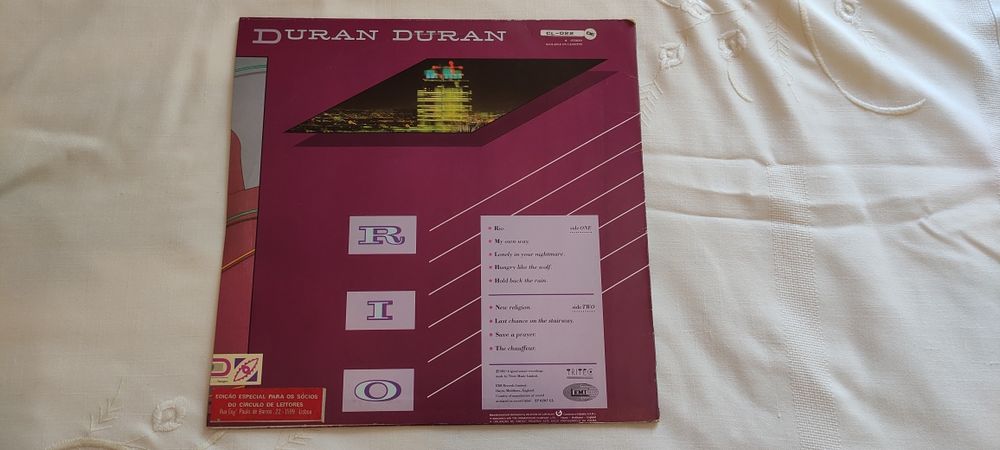 Vinil Duran Duran - RIO