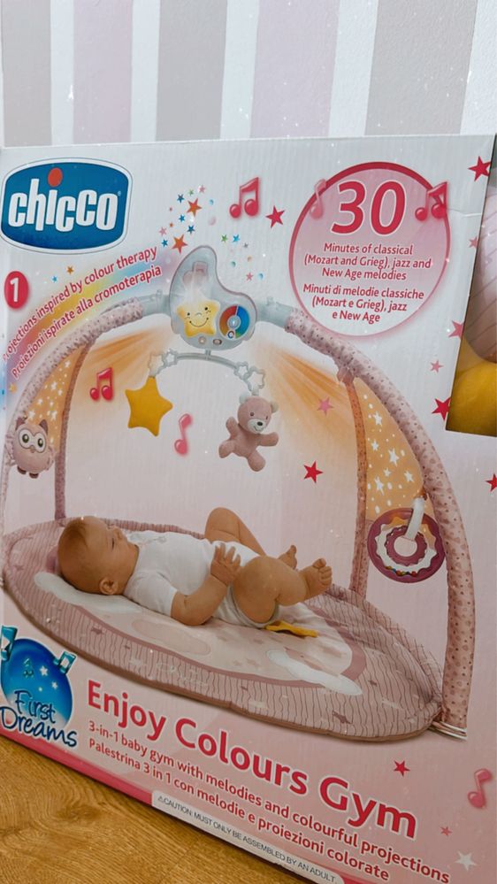 Como novo Tapete De Atividades Chromatic First Dreams Chicco 0M+