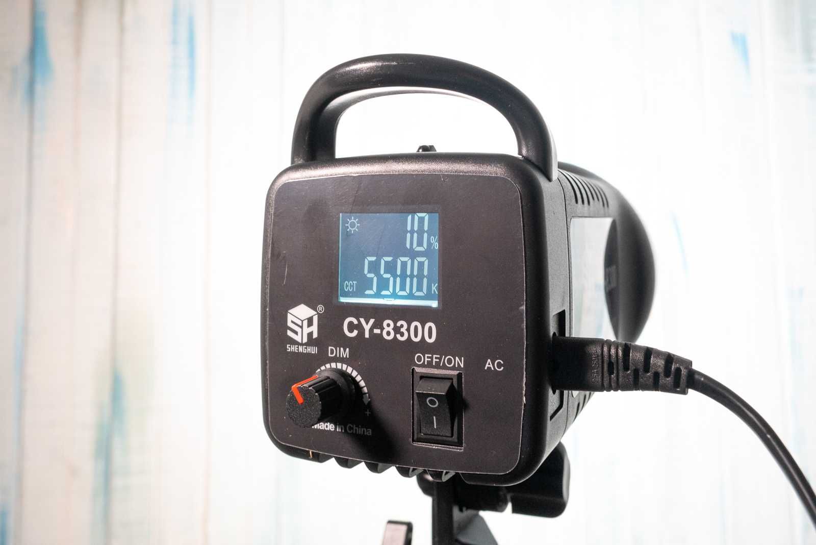 Простійне студійне світло SH CY-8300 100Вт світильник для відео LED