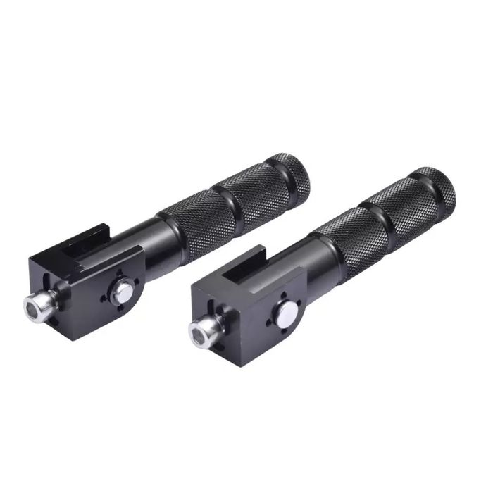 Pousa pés estribos traseiros alumínio universais moto cafe racer