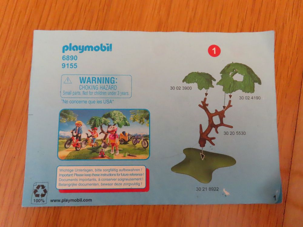 Playmobil- Passeio em bicicleta de montanha