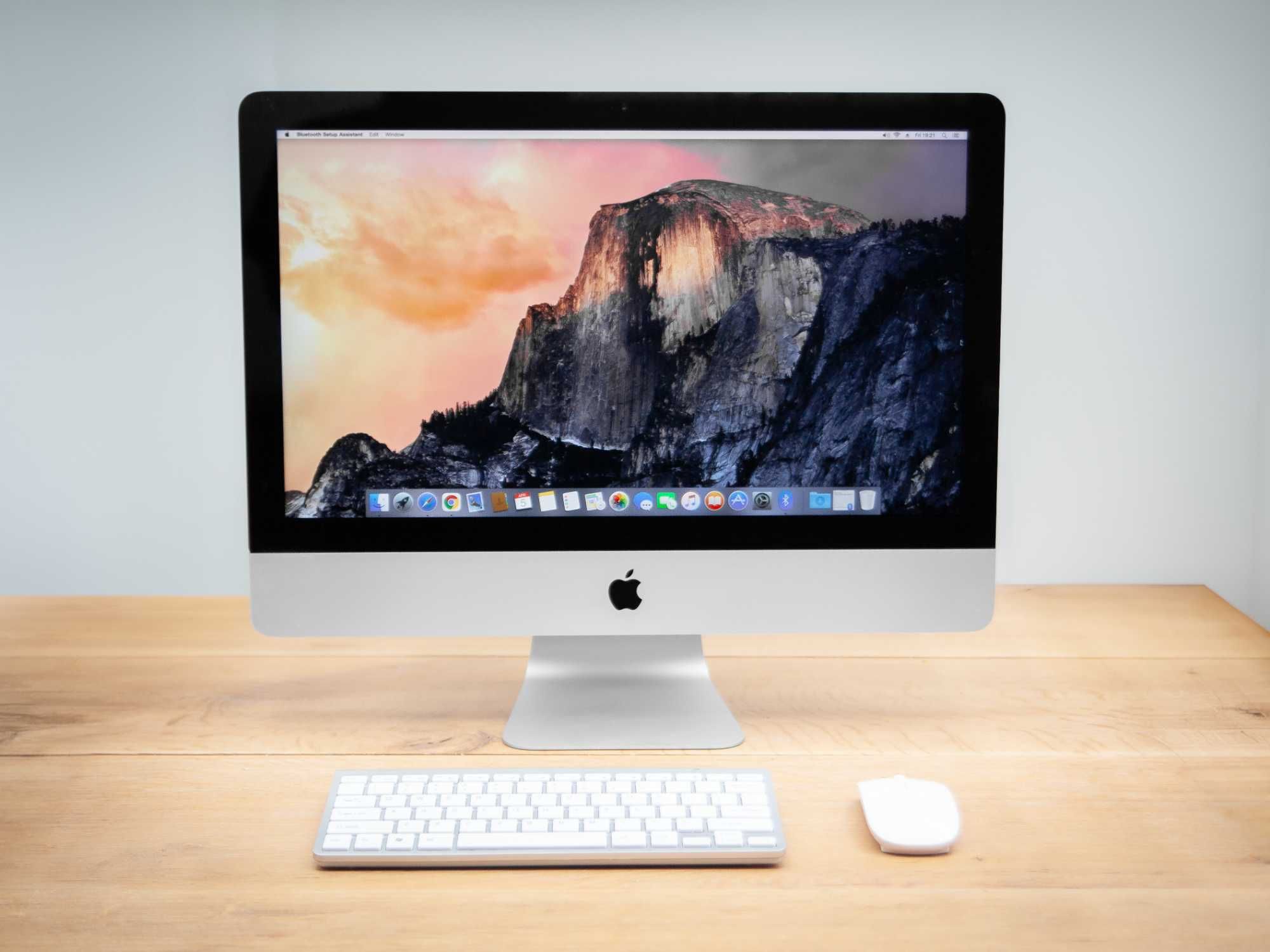 iMac Apple 21,5" i5 8GB RAM 512GB Dysk + Myszka i Klawiatura