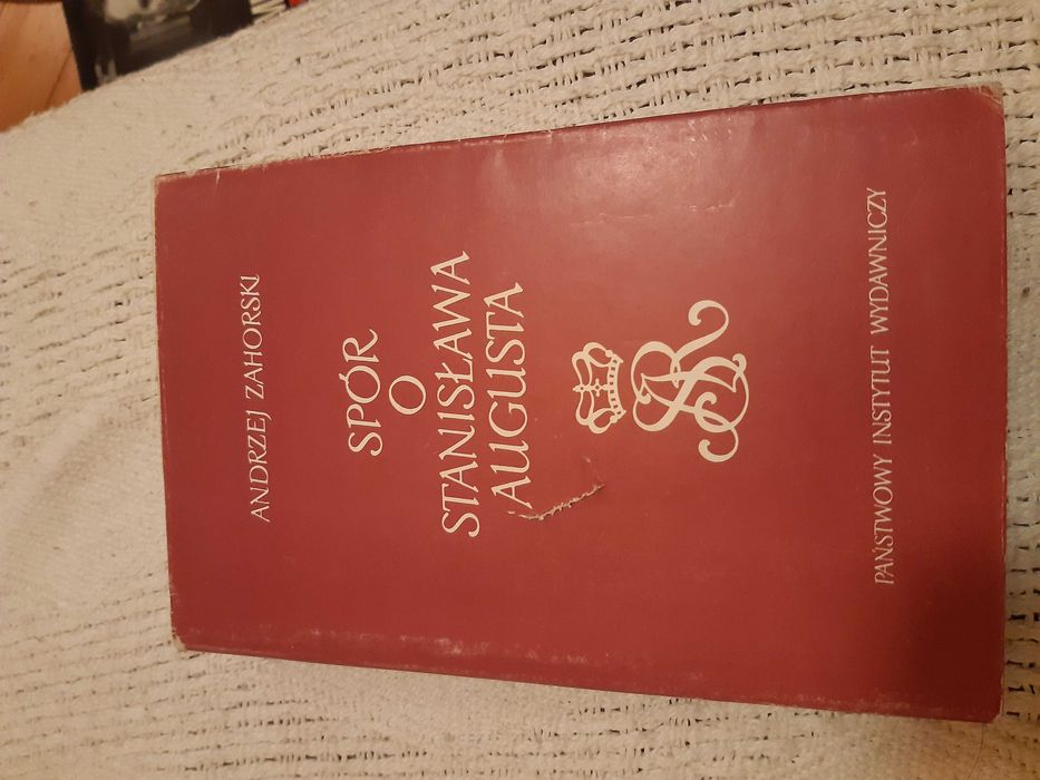 Andrzej Zahorski, Spór o Stanisława Augusta kultowa książka