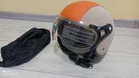 Kask L retro skuter chopper