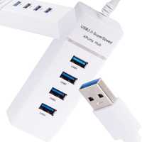 Hub usb 3.0 rozgałęźnik portów 4 porty przejściówka adapter