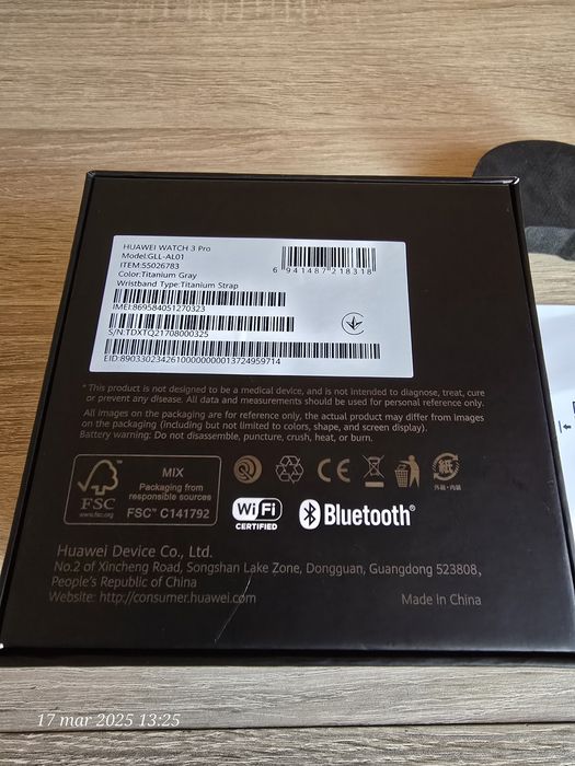 Pudełko do Huawei Watch 3 Pro