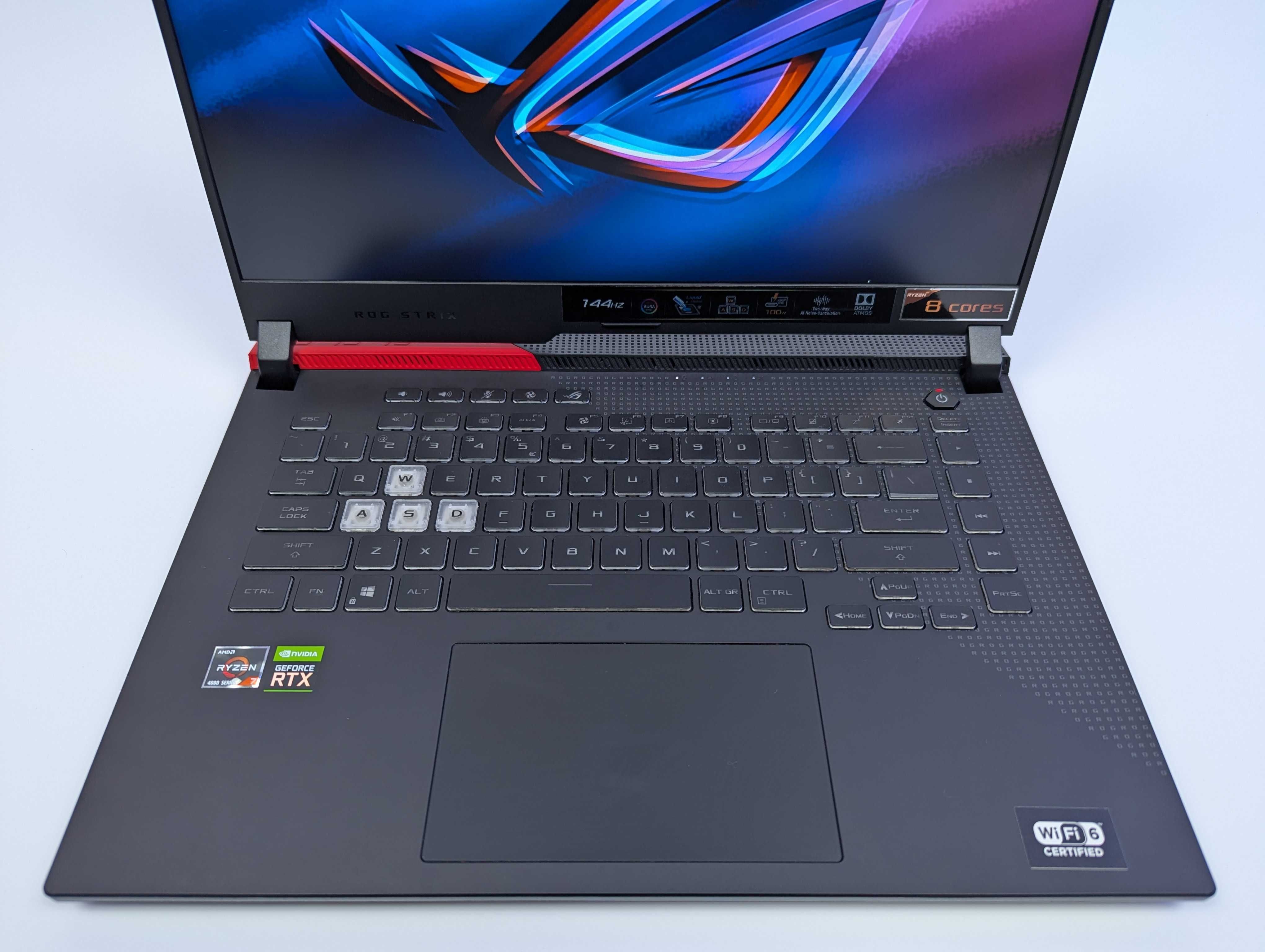 LAPTOP GAMINGOWY Asus ROG Strix RTX 3050 Ryzen 7 4800H 144hz
