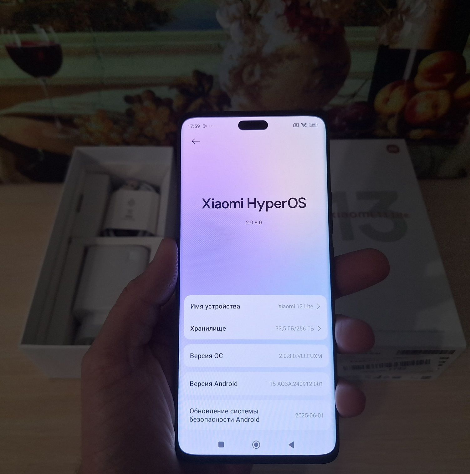 Xiaomi 13 Lite 5G (8+4/256) – Android 15 | Snapdragon 7 Gen 1