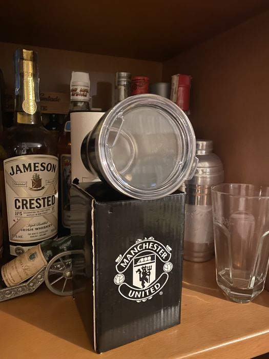 Copo Térmico Oficial Manchester United - Novo na Caixa