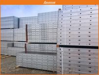 Płyta Bauframe-Alu sklejka brzozowa fundament ściany budowalne lekkie
